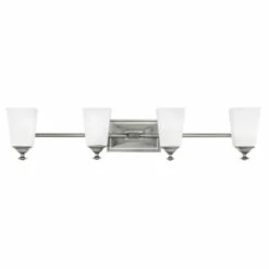 Deals 😉 Hinkley Lighting Hinkley Baldwin 4-Light Vanity Light In Antique Nickel ⌛
