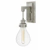 Flash Sale 🥰 Hinkley Lighting Hinkley Denton 1-Light Sconce In Pewter 💯