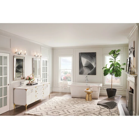 Budget ๐งจ Hinkley Lighting Hinkley Xander 3-Light Vanity In Polished Nickel - 3 Light ๐ 2 Budget ๐งจ Hinkley Lighting Hinkley Xander 3-Light Vanity In Polished Nickel - 3 Light ๐ - Image 2