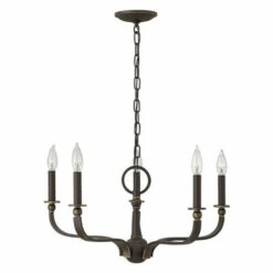 Flash Sale 👍 Hinkley Lighting Hinkley Rutherford 5-Light Chandelier In Oil Rubbed Bronze - Small 🤩 -Hinkley Lighting Sales unnamed file 296