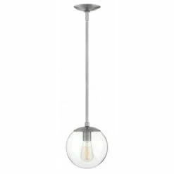 Outlet 🔥 Hinkley Lighting Hinkley Warby 1-Light Pendant In Polished Antique Nickel 🥰