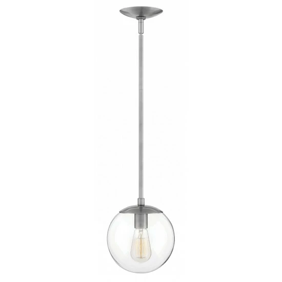 Outlet ๐ฅ Hinkley Lighting Hinkley Warby 1-Light Pendant In Polished Antique Nickel ๐ฅฐ 1 Outlet ๐ฅ Hinkley Lighting Hinkley Warby 1-Light Pendant In Polished Antique Nickel ๐ฅฐ
