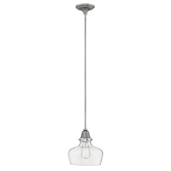 Best Sale 🔔 Hinkley Lighting Hinkley Academy 1-Light Pendant In English Nickel 😍 1 Best Sale 🔔 Hinkley Lighting Hinkley Academy 1-Light Pendant In English Nickel 😍
