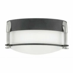 Cheapest 🧨 Hinkley Lighting Hinkley Colbin LED Flush Mount In Aged Zinc 🌟
