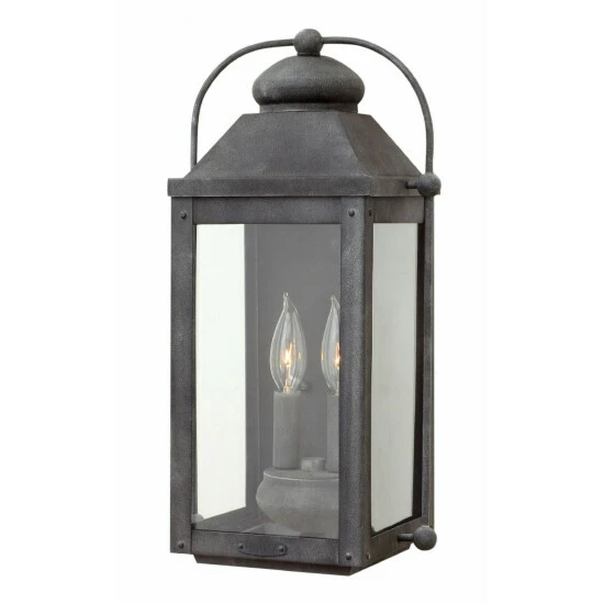 Cheap ๐ Hinkley Lighting Hinkley Anchorage 2-Light Outdoor Wall Mount In Aged Zinc ๐ฅฐ 1 Cheap ๐ Hinkley Lighting Hinkley Anchorage 2-Light Outdoor Wall Mount In Aged Zinc ๐ฅฐ