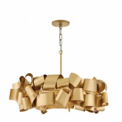 Best reviews of 🧨 Hinkley Lighting Fredrick Ramond Five Light Chelier Delfina Deluxe Gold - One Size ✨
