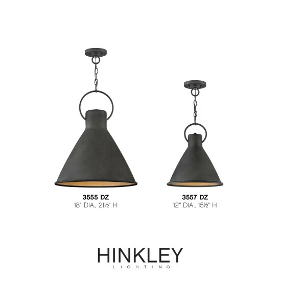 Best Pirce โ๏ธ Hinkley Lighting Hinkley Winnie 1-Light Pendant In Aged Zinc - Medium ๐ 2 Best Pirce โ๏ธ Hinkley Lighting Hinkley Winnie 1-Light Pendant In Aged Zinc - Medium ๐ - Image 2