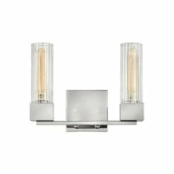 Cheapest 🥰 Hinkley Lighting Hinkley Xander 2-Light Vanity In Polished Nickel 😍