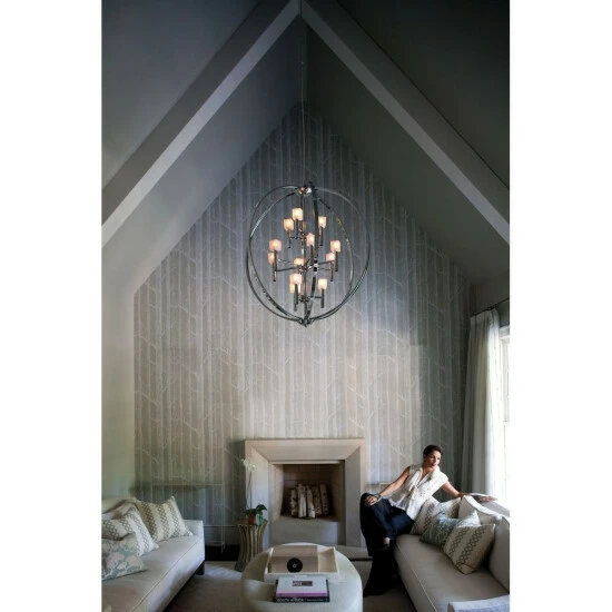 Top 10 😉 Hinkley Lighting Fredrick Ramond 12 Light Chelier Mondo Polished Chrome - One Size 😀 1 Top 10 😉 Hinkley Lighting Fredrick Ramond 12 Light Chelier Mondo Polished Chrome - One Size 😀