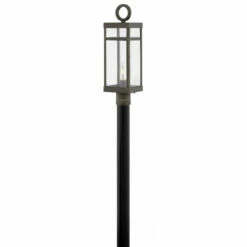 Cheap 🎉 Hinkley Lighting Hinkley Porter 1-Light Outdoor Post Mount In Oil Rubbed Bronze 👏