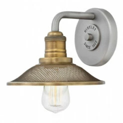 Cheapest 👏 Hinkley Lighting Hinkley Rigby 1-Light Sconce In Antique Nickel 🔥