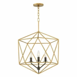 Top 10 😀 Hinkley Lighting Hinkley Astrid 3-Light Chandelier In Deluxe Gold 🛒