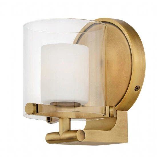Buy ๐ Hinkley Lighting Hinkley Rixon 1-Light Sconce In Heritage Brass โ 1 Buy ๐ Hinkley Lighting Hinkley Rixon 1-Light Sconce In Heritage Brass โ