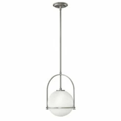 Cheapest 👏 Hinkley Lighting Hinkley Somerset 1-Light Pendant In Brushed Nickel - Medium 😀