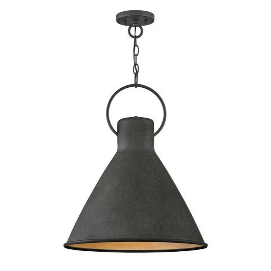Best Pirce โ๏ธ Hinkley Lighting Hinkley Winnie 1-Light Pendant In Aged Zinc - Medium ๐ 4 Best Pirce โ๏ธ Hinkley Lighting Hinkley Winnie 1-Light Pendant In Aged Zinc - Medium ๐ - Image 4