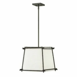 Budget 🔔 Hinkley Lighting Hinkley Tress 1-Light Pendant In Iron Ore 🔔