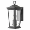 Budget 🎁 Hinkley Lighting Hinkley Bromley 2-Light Outdoor Wall Mount Lantern In Museum Black 🛒