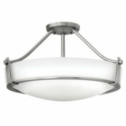 Flash Sale 🤩 Hinkley Lighting Hinkley Hathaway 4-Light Semi-Flush Mount In Antique Nickel 😀
