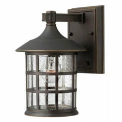 Hot Sale 🧨 Hinkley Lighting Hinkley Freeport 1-Light Outdoor Wall Mount In Oil Rubbed Bronze 💯