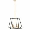 Cheapest 🛒 Hinkley Lighting Hinkley Fulton 4-Light Pendant In Bronze 😉
