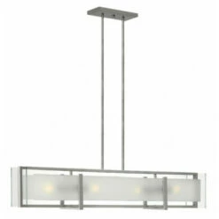 Outlet 😍 Hinkley Lighting Hinkley Latitude 4-Light Chandelier In Brushed Nickel ⌛