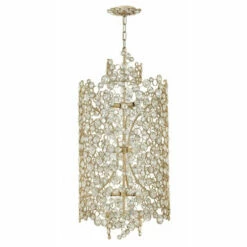 Wholesale 🔥 Hinkley Lighting Fredrick Ramond Anya 9-Light Chandelier In Silver Leaf 🤩