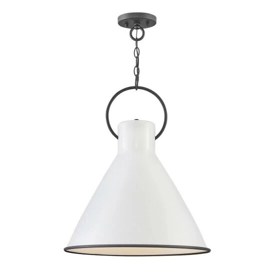 Flash Sale 🥰 Hinkley Lighting Hinkley Winnie 1-Light Pendant In Polished White - Small 🔔 1 Flash Sale 🥰 Hinkley Lighting Hinkley Winnie 1-Light Pendant In Polished White - Small 🔔