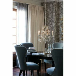 Promo 👍 Hinkley Lighting Hinkley Carlton 5-Light Chandelier In Silver Leaf 💯