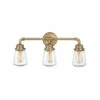 Brand new 🥰 Hinkley Lighting Hinkley Fritz 3-Light Vanity In Heritage Brass 👏