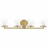 Buy 👏 Hinkley Lighting Hinkley Rixon 4-Light Vanity Light In Heritage Brass ⌛