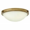 Coupon 👍 Hinkley Lighting Hinkley Maxwell 2-Light Flush Mount In Heritage Brass ❤️