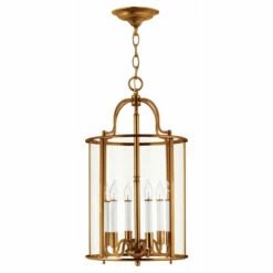 New 😍 Hinkley Lighting Hinkley Gentry 6-Light Chandelier In Heirloom Brass ✔️