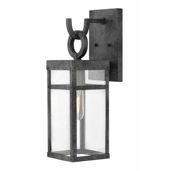 Best Sale ๐ Hinkley Lighting Hinkley Porter 1-Light Outdoor Wall Mount In Aged Zinc ๐ 1 Best Sale ๐ Hinkley Lighting Hinkley Porter 1-Light Outdoor Wall Mount In Aged Zinc ๐