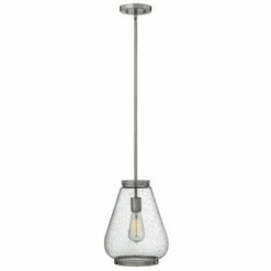 Buy 😀 Hinkley Lighting Hinkley Finley 1-Light Mini Pendant In Brushed Nickel 🥰
