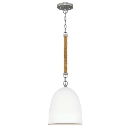 Brand new ๐งจ Hinkley Lighting Hinkley Nash 1-Light Pendant In Antique Nickel โ๏ธ 1 Brand new ๐งจ Hinkley Lighting Hinkley Nash 1-Light Pendant In Antique Nickel โ๏ธ