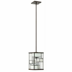 Brand new 😀 Hinkley Lighting Hinkley Mondrian 1-Light Mini Pendant In Buckeye Bronze ❤️