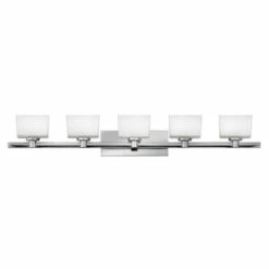 New ✔️ Hinkley Lighting Hinkley Taylor 5-Light Vanity Light In Chrome 😀