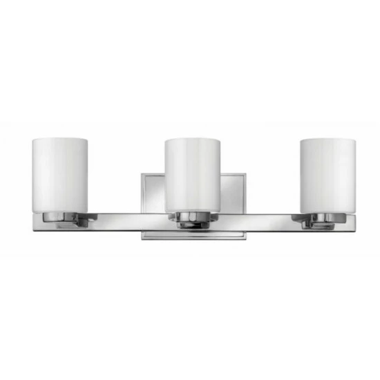 Promo 🌟 Hinkley Lighting Hinkley Miley 3-Light Vanity Light In Chrome ✨ 1 Promo 🌟 Hinkley Lighting Hinkley Miley 3-Light Vanity Light In Chrome ✨