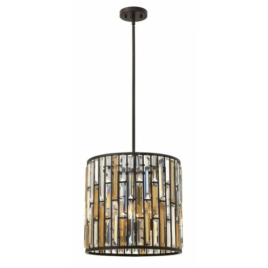 Promo ๐งจ Hinkley Lighting Fredrick Ramond FR33734VBZ Three Light Foyer Pendant Gemma Bronze - One Size ๐ฅฐ 1 Promo ๐งจ Hinkley Lighting Fredrick Ramond FR33734VBZ Three Light Foyer Pendant Gemma Bronze - One Size ๐ฅฐ