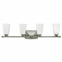 Budget ⭐ Hinkley Lighting Hinkley Darby 4-Light Vanity Light In Brushed Nickel 🌟