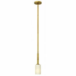 Budget ⭐ Hinkley Lighting Hinkley Margeaux 1-Light Mini Pendant In Vintage Brass 👏