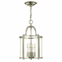Coupon ⭐ Hinkley Lighting Hinkley Gentry 4-Light Chandelier In Polished Nickel ⭐