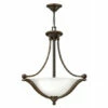 Best deal ❤️ Hinkley Lighting Hinkley Bolla 3-Light Chandelier In Olde Bronze With Opal ✔️