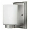 Best Pirce 🥰 Hinkley Lighting Hinkley Miley 1-Light Sconce In Brushed Nickel 👏