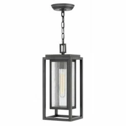 Budget 👏 Hinkley Lighting Hinkley Republic 1-Light Outdoor Pendant In Oil Rubbed Bronze 😉