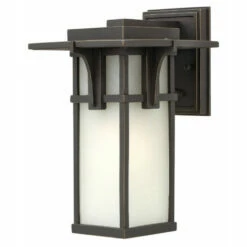 Hot Sale 💯 Hinkley Lighting Hinkley Manhattan 1-Light Outdoor Wall Mount In Oil Rubbed Bronze 💯