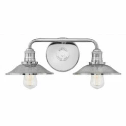 Promo 👍 Hinkley Lighting Hinkley Rigby 2-Light Vanity Light In Polished Nickel ✨