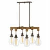Best Sale 🔥 Hinkley Lighting Hinkley Denton 6-Light Chandelier In Industrial Iron 🛒