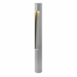 Coupon 😉 Hinkley Lighting Hinkley Landscape Luna 50 Watt Bollard Light - Silver 🧨