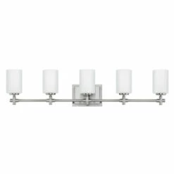 Top 10 💯 Hinkley Lighting Hinkley Laurel 5-Light Vanity Light In Brushed Nickel 😀